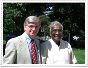 Rev. David Rowe with K. Azariah, 2008